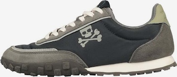 Sneaker di Scalpers in grigio: frontale