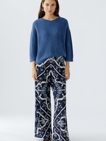 OUI Wide Leg Hose in Blau