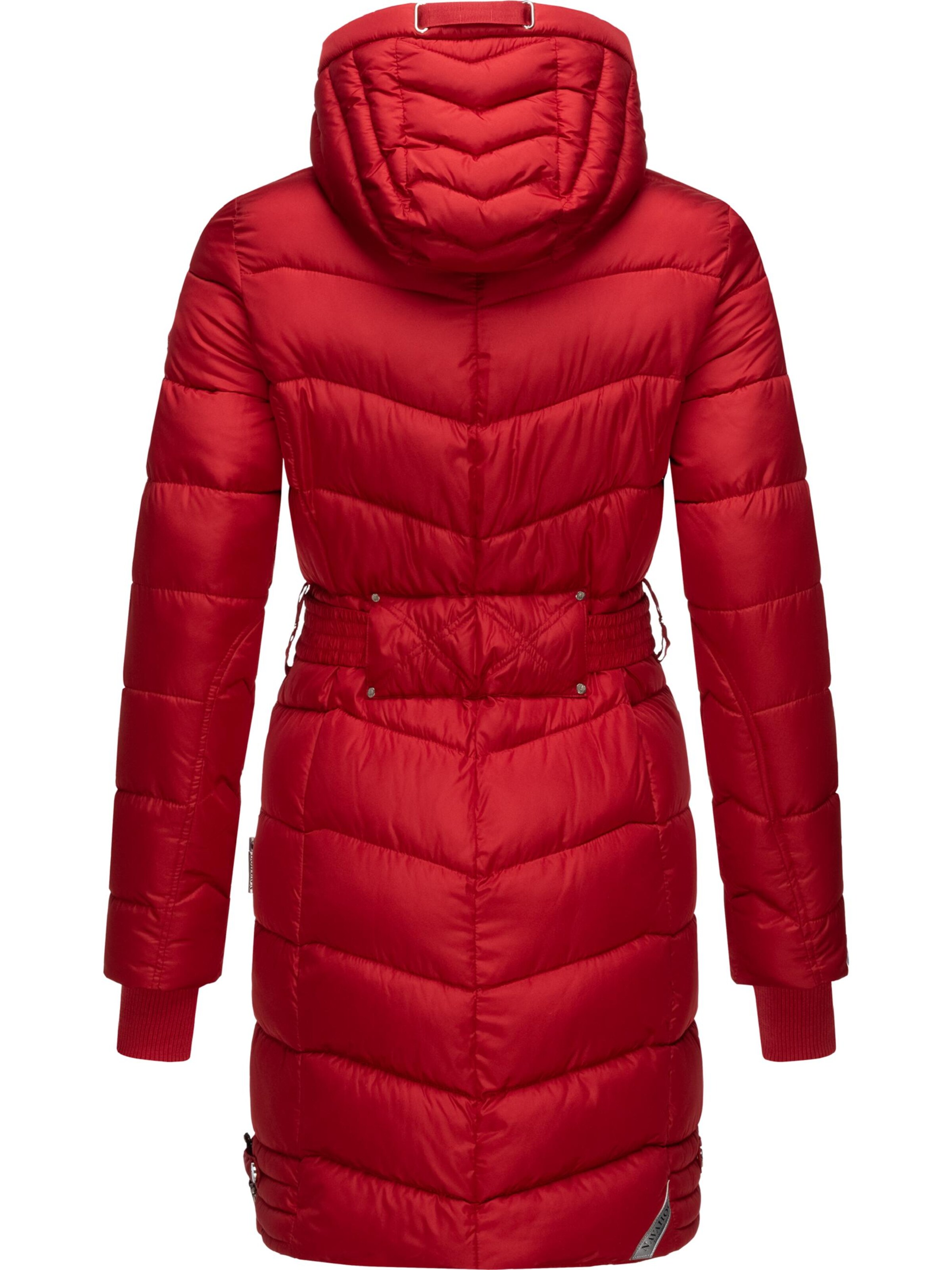 Cappotto invernale 'Alpenveilchen' di NAVAHOO in rosso