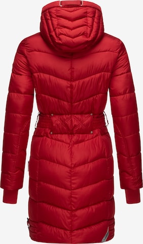 Manteau d’hiver 'Alpenveilchen' NAVAHOO en rouge