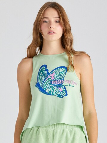 Rockupy Top 'Samia' in Green