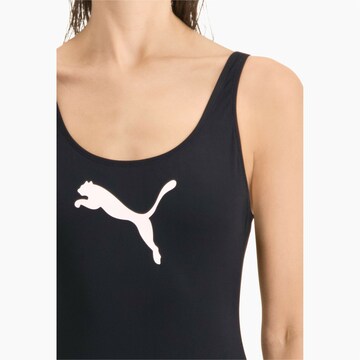 PUMA Bustier Strój kąpielowy w kolorze czarny