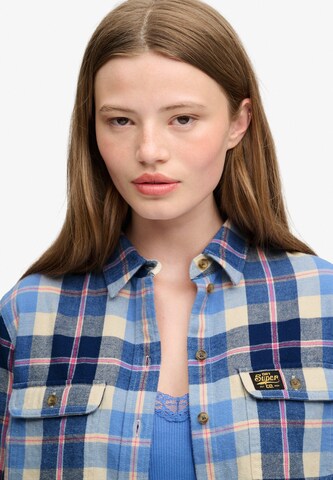 Chemisier Superdry & Co en bleu
