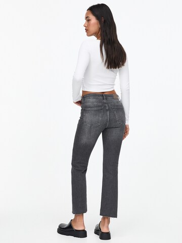 Pull&Bear Flared Jeans in Grey