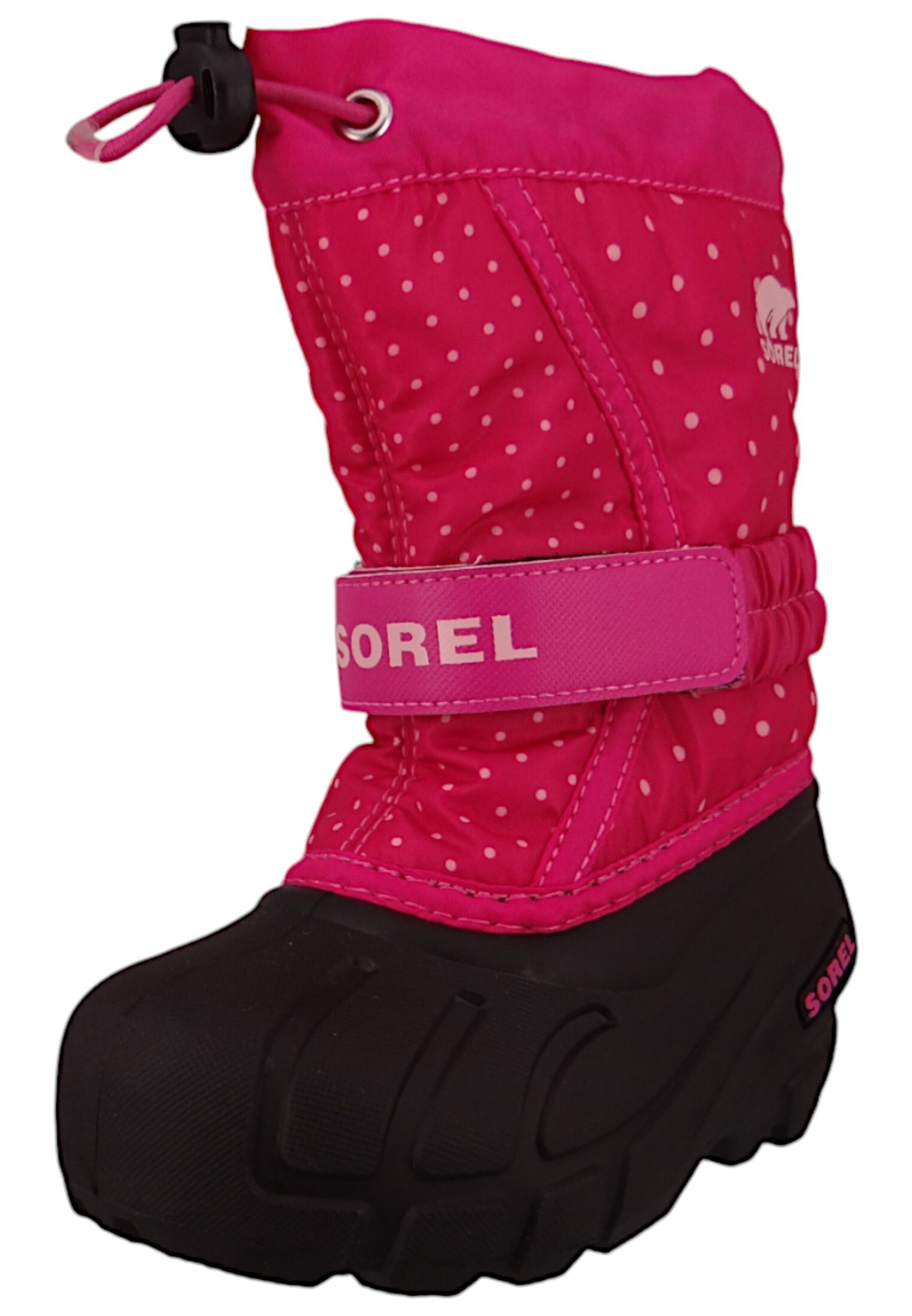 SOREL - Bota de neve em rosa: frente