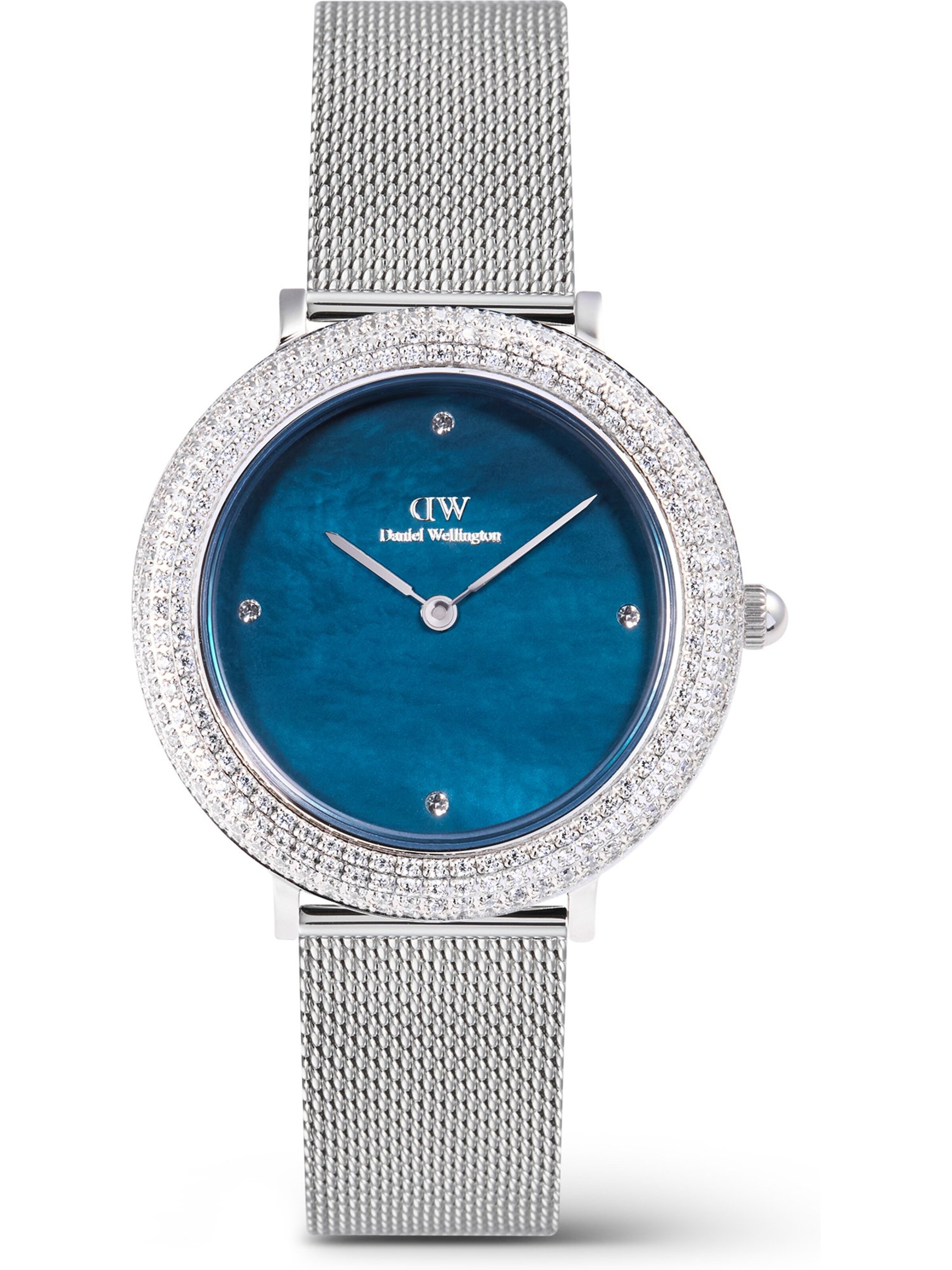 Daniel Wellington Uhr in Silber: Vorderseite