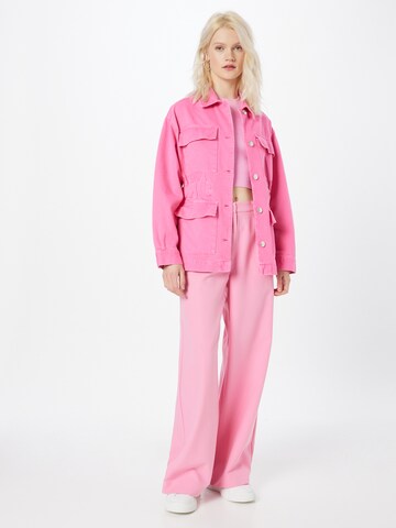 Veste mi-saison Gina Tricot en rose