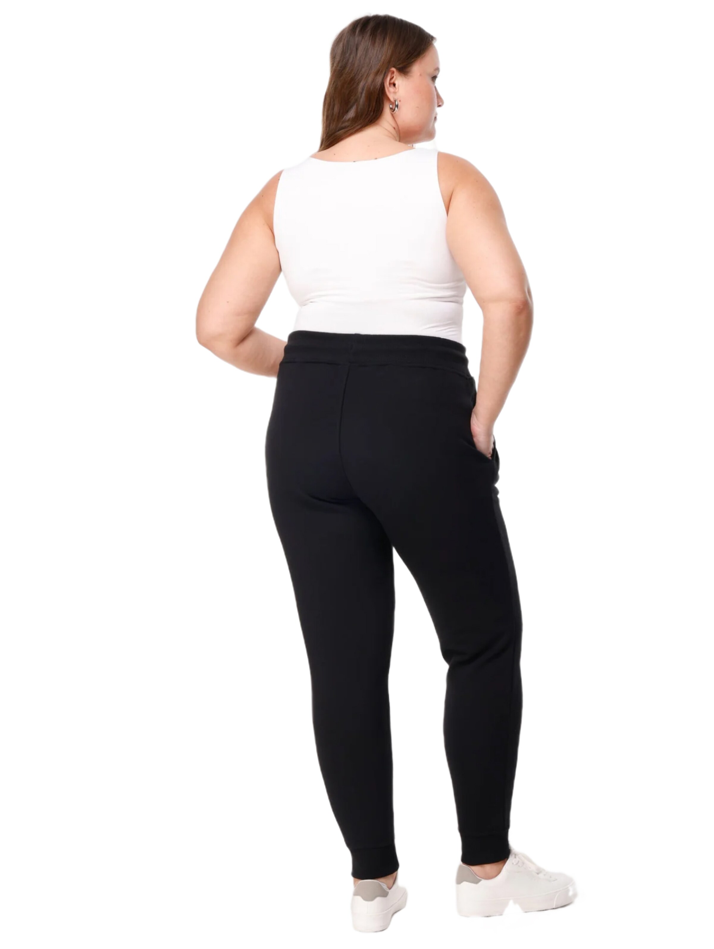 Effilé Pantalon Shape Of You en noir