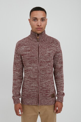 !Solid Strickjacke 'Pomeroy' in Rot: Vorderseite