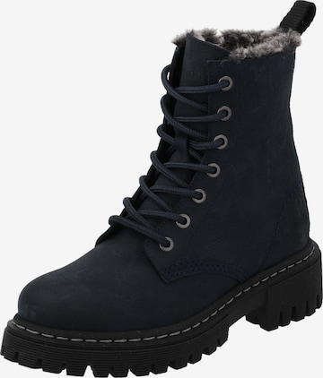 Bottes à lacets 'Giase' Palado en bleu : devant