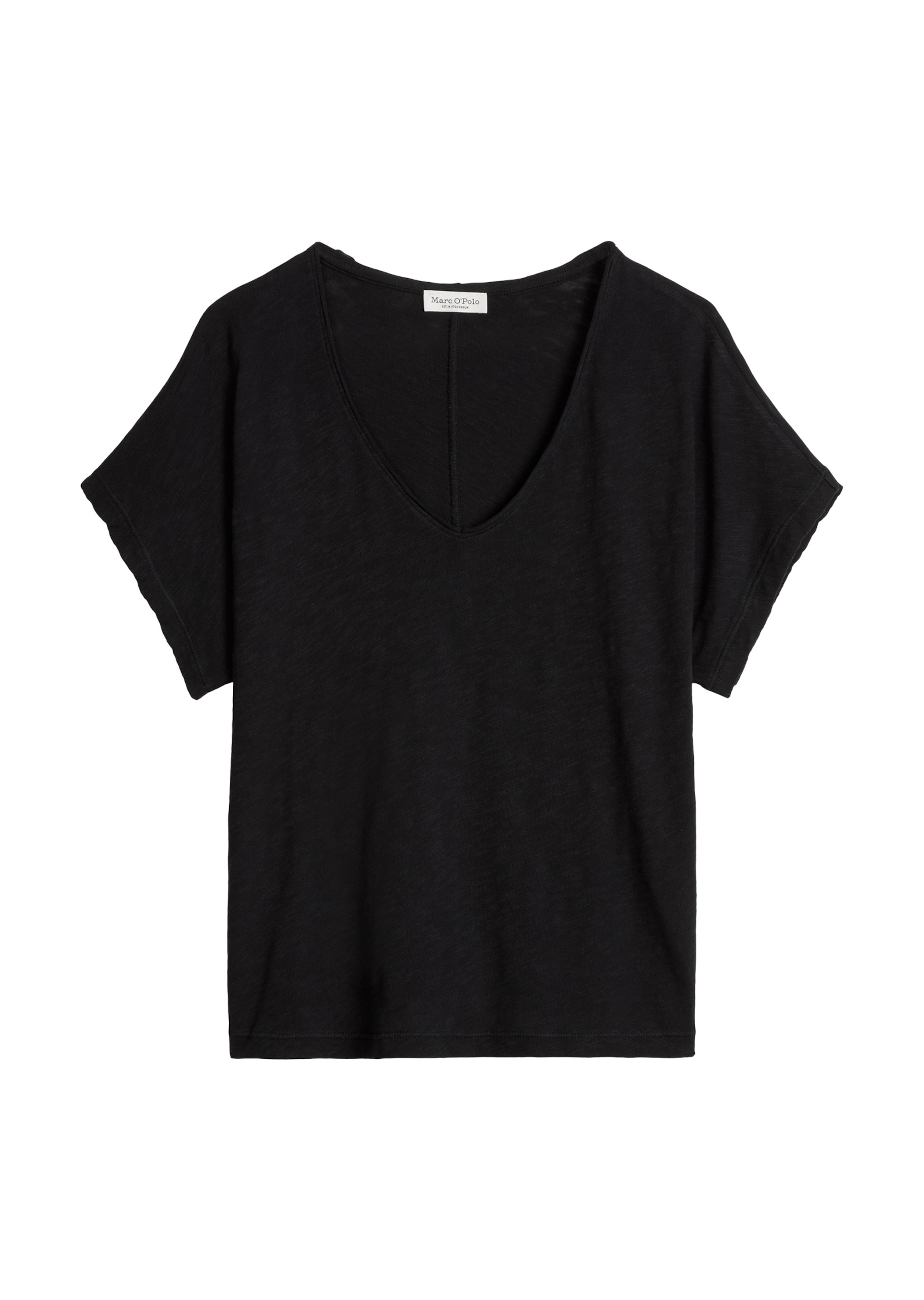 Marc O'Polo T-Shirt in Schwarz: Vorderseite