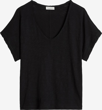 T-shirt Marc O'Polo en noir : devant