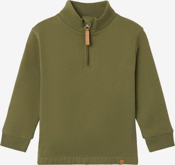 Sweat NAME IT en vert : devant