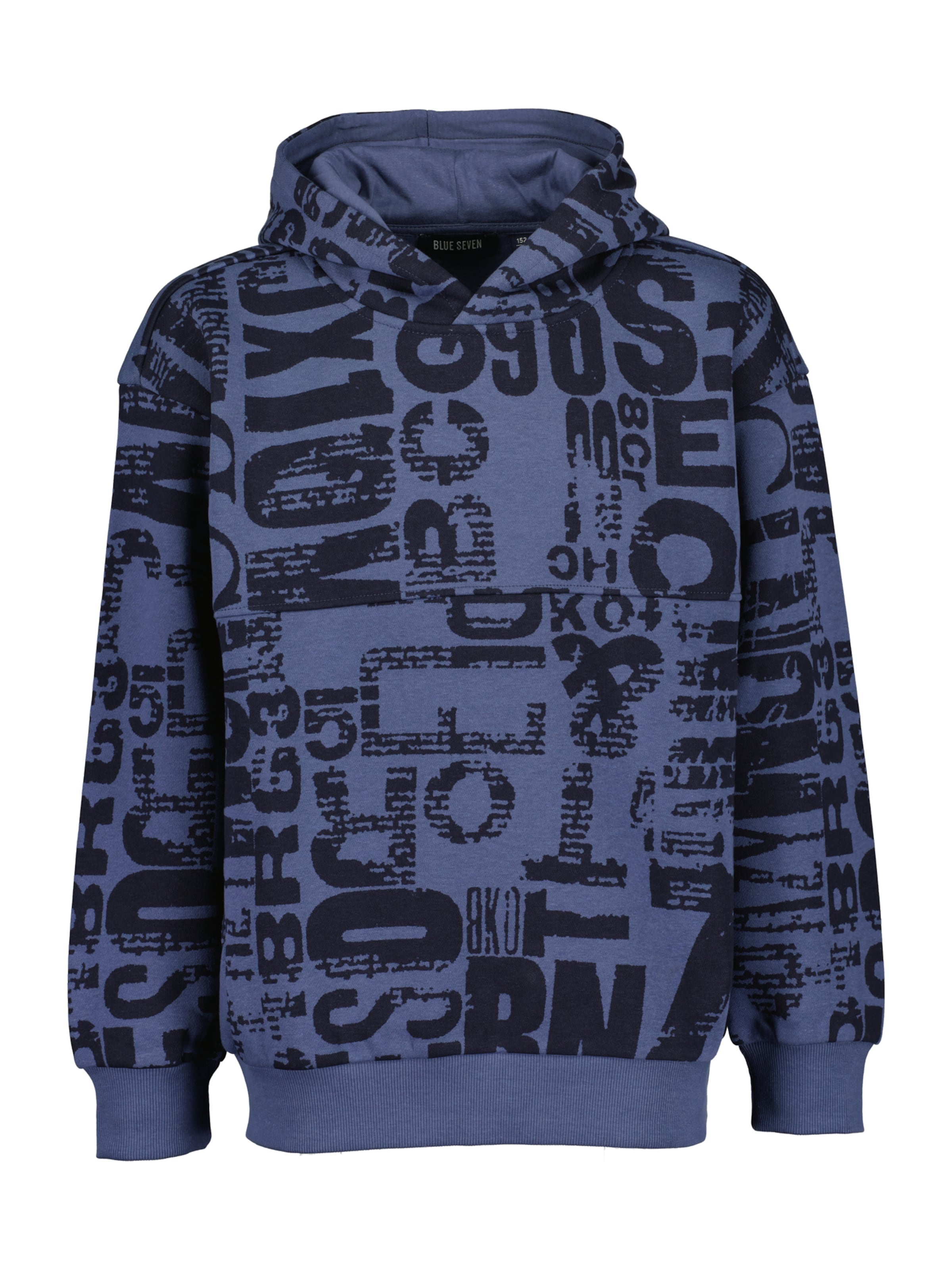 BLUE SEVEN - Sweatshirt em azul: frente