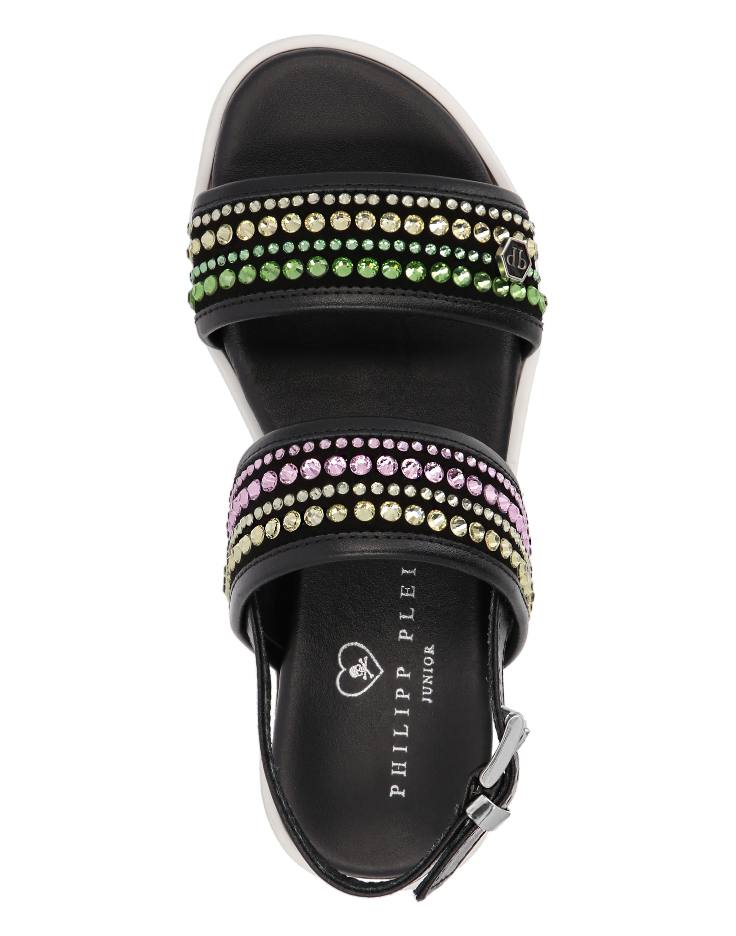 Sandales Philipp Plein en noir
