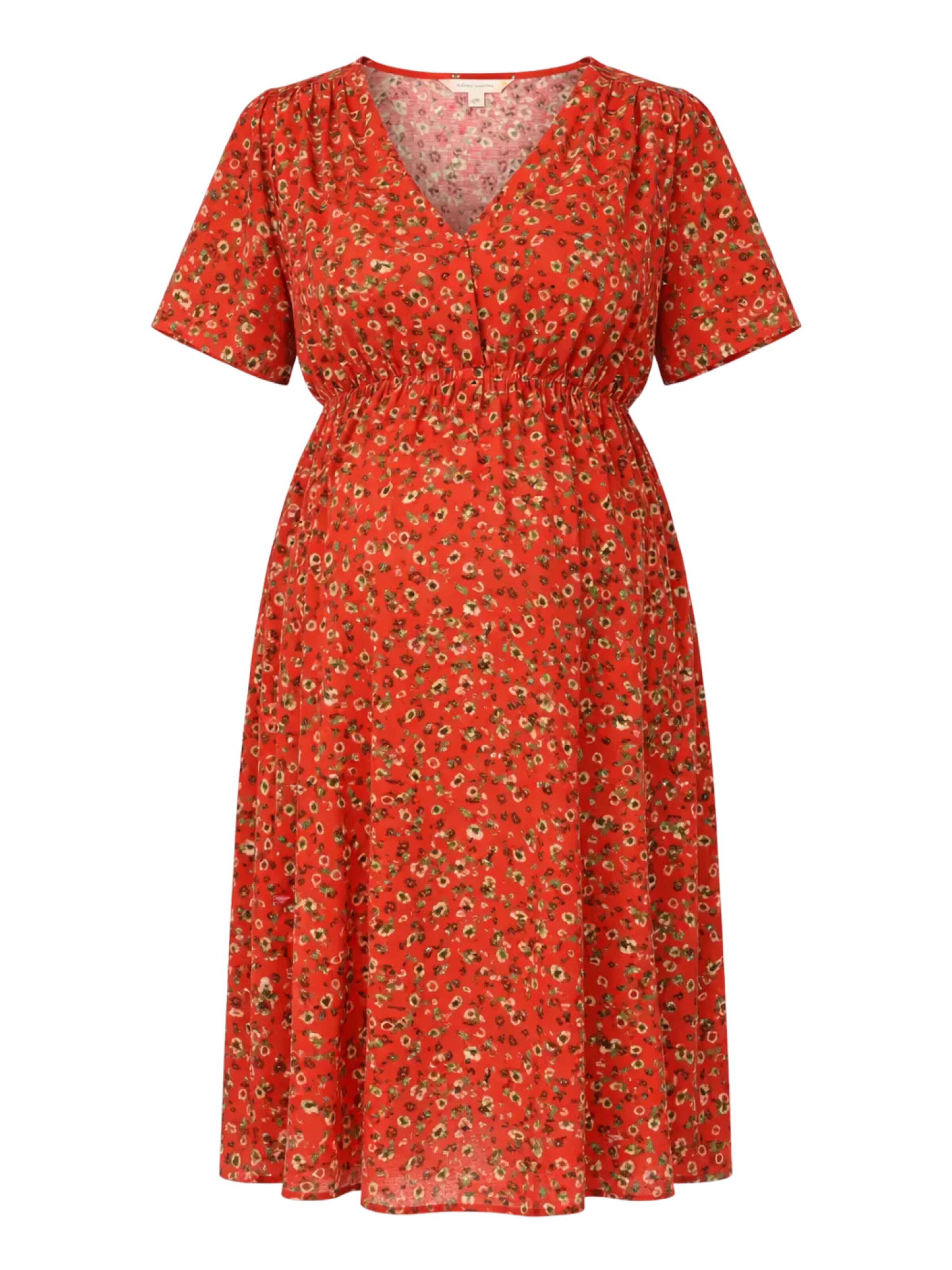 LYN MAMA Kleid in Rot: Vorderseite