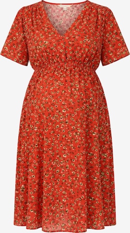 LYN MAMA Kleid in Rot: Vorderseite