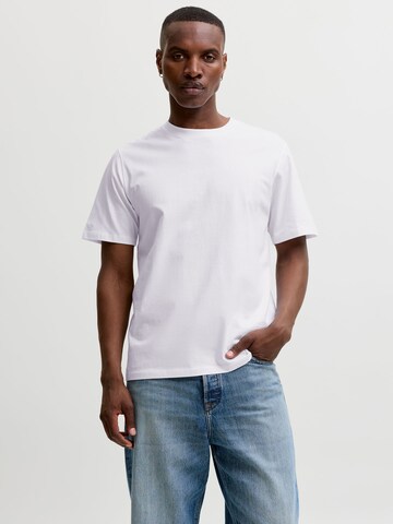JACK & JONES Slim Fit T-Shirt in Weiß: Vorderseite