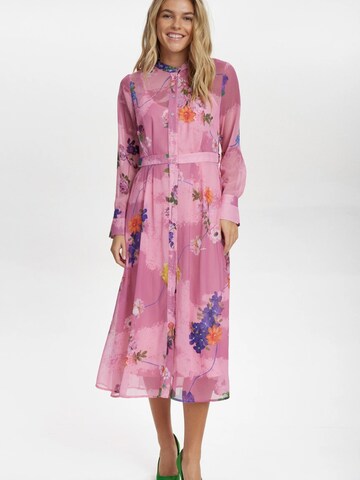 Robe 'NUKYNDALL' NÜMPH en violet : devant