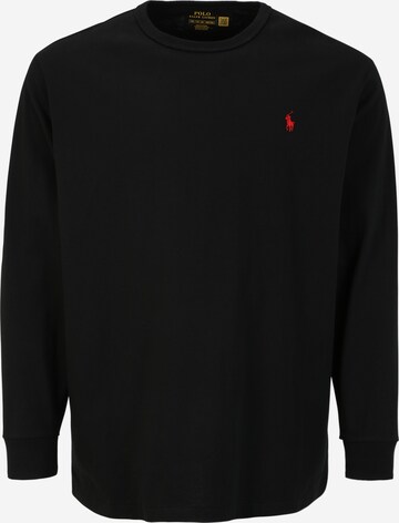 melns Polo Ralph Lauren Big & Tall T-Krekls: no priekšpuses