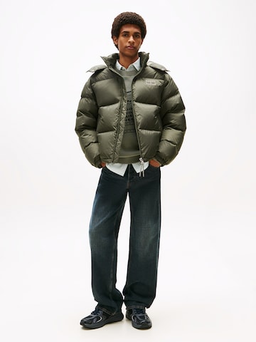 Tommy Jeans Зимняя куртка 'Alaska' в Зеленый
