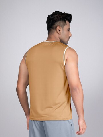 Maglia funzionale 'Pantoneclo Men’s Gym Vest' di PANTONECLO in giallo
