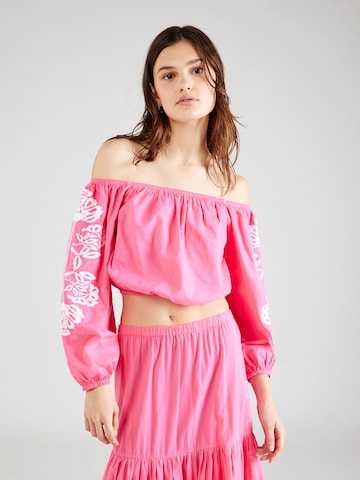Marks & Spencer - Blusa em rosa: frente