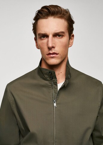 MANGO MAN Between-Season Jacket 'Jon' in Green