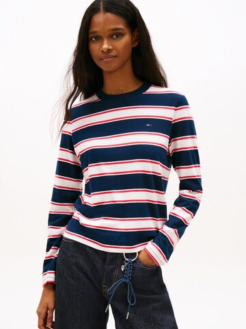 Tommy Jeans - Camiseta en azul: frente