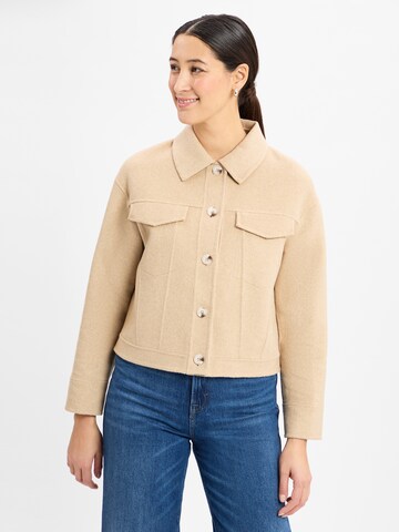 OPUS Between-Season Jacket 'Hatilli' in Beige: front