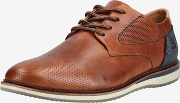 Scarpa stringata di BULLBOXER in marrone: frontale