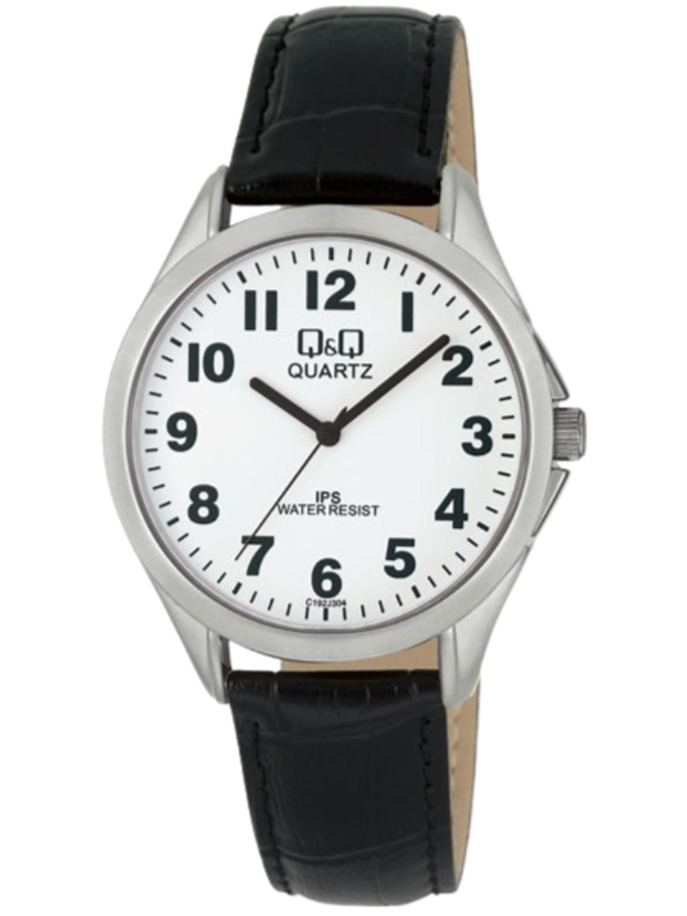 Q&Q Analog Watch in Brown: front