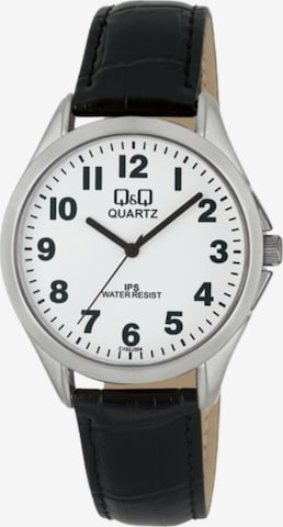 Montre à affichage analogique Q&Q en marron : devant