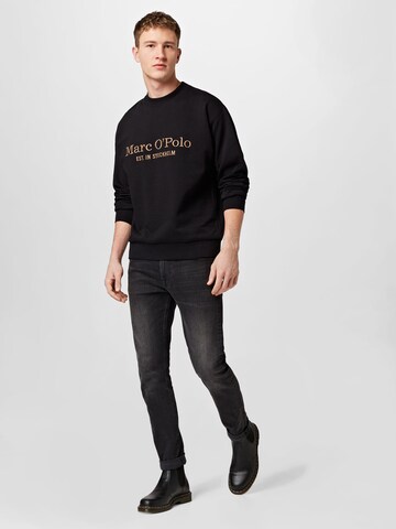 Marc O'Polo Sweatshirt in Schwarz