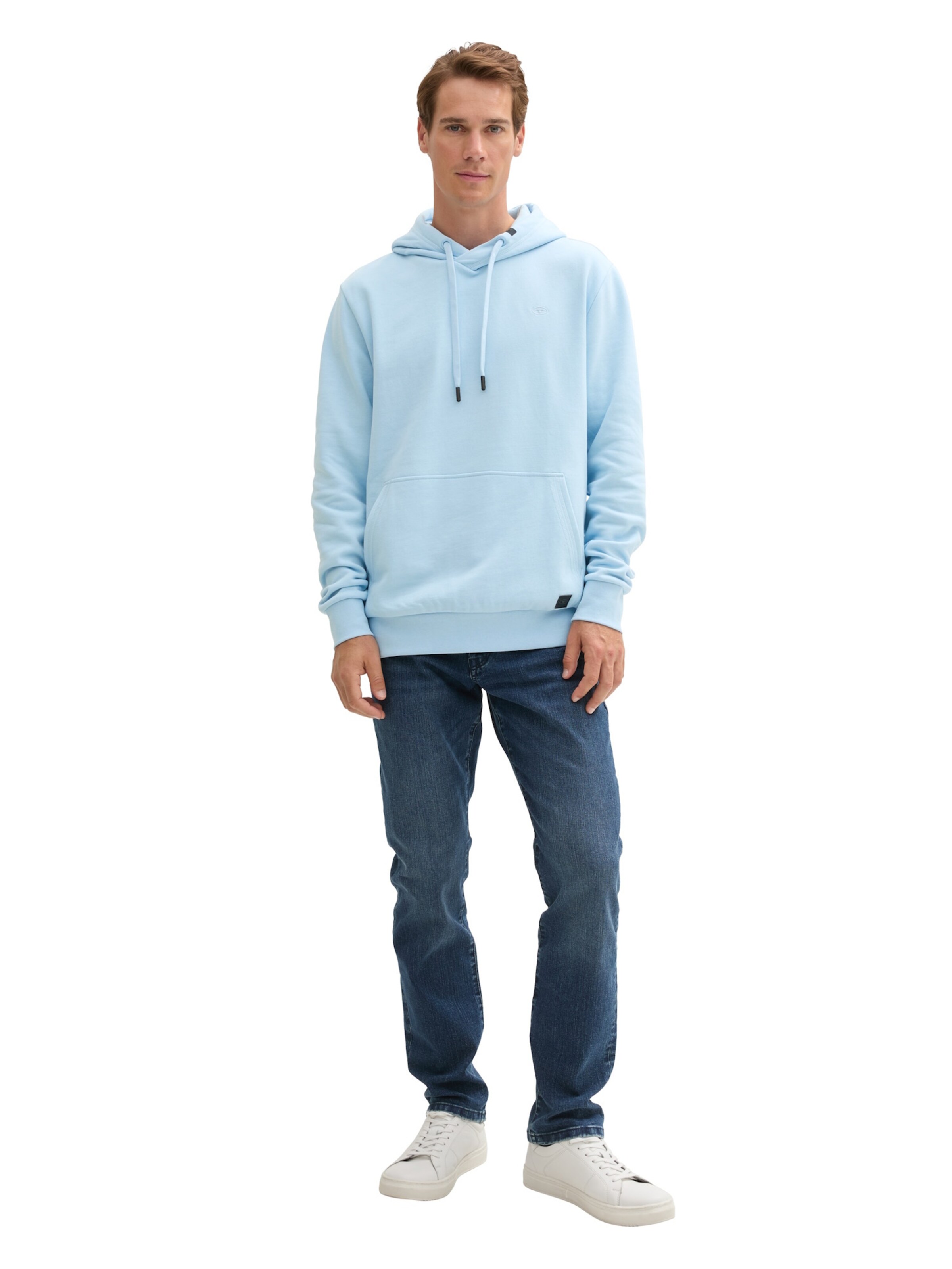 TOM TAILOR Sweatshirt in Blauw: voorkant