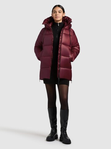 khujo Jacke 'Cara' in Rot