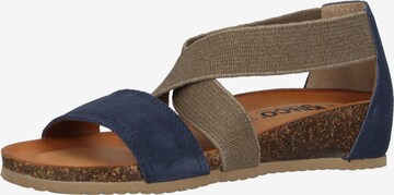 IGI&CO Strap Sandals in Beige: front