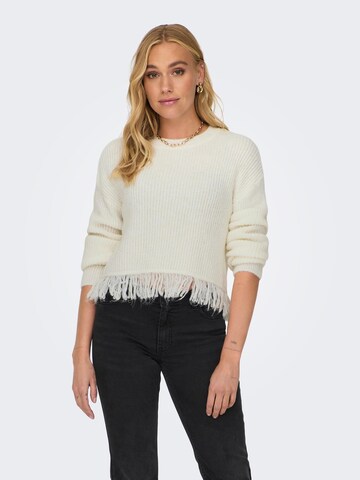 Pull-over 'JOANNA' ONLY en beige : devant