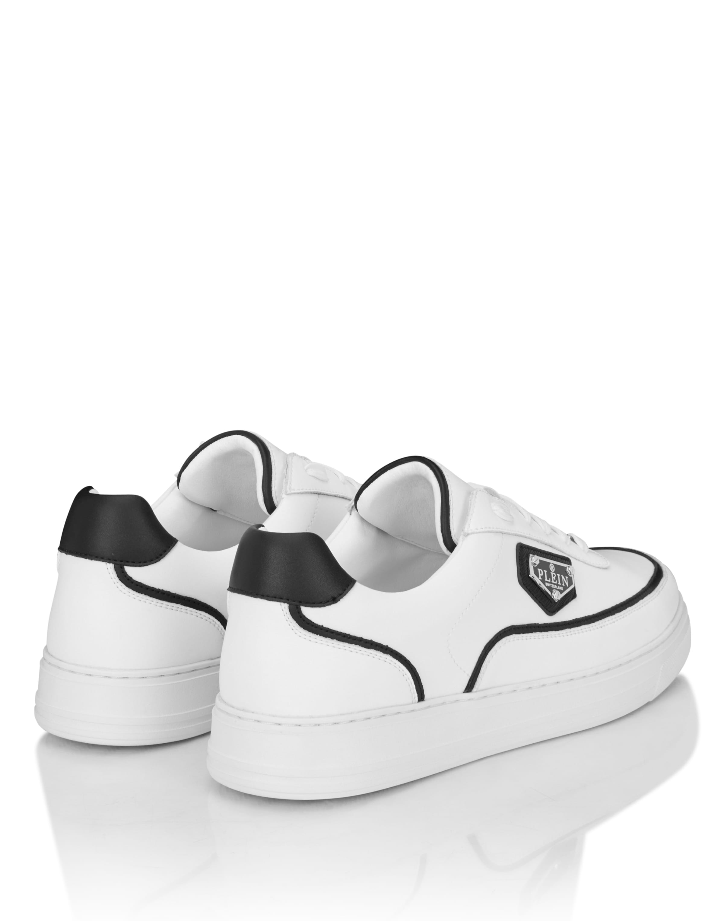 Baskets basses Philipp Plein en blanc