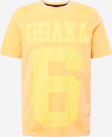 Superdry Тениска 'Osaka' в оранжево: отпред
