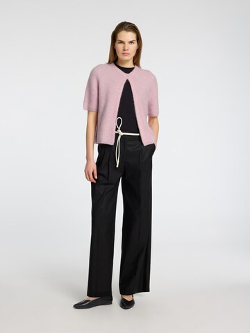 SELECTED FEMME Cardigan i pink