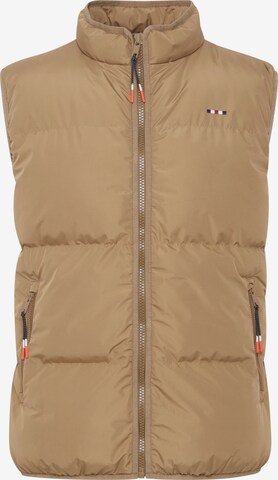 FQ1924 Vest 'Fqvinncent' in Brown: front