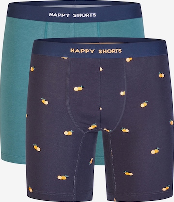 Happy Shorts Boxer shorts ' Jersey Long ' in Blue: front