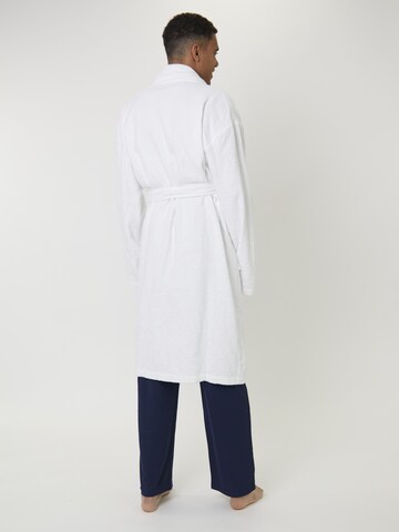 Loungeable Long Bathrobe in White