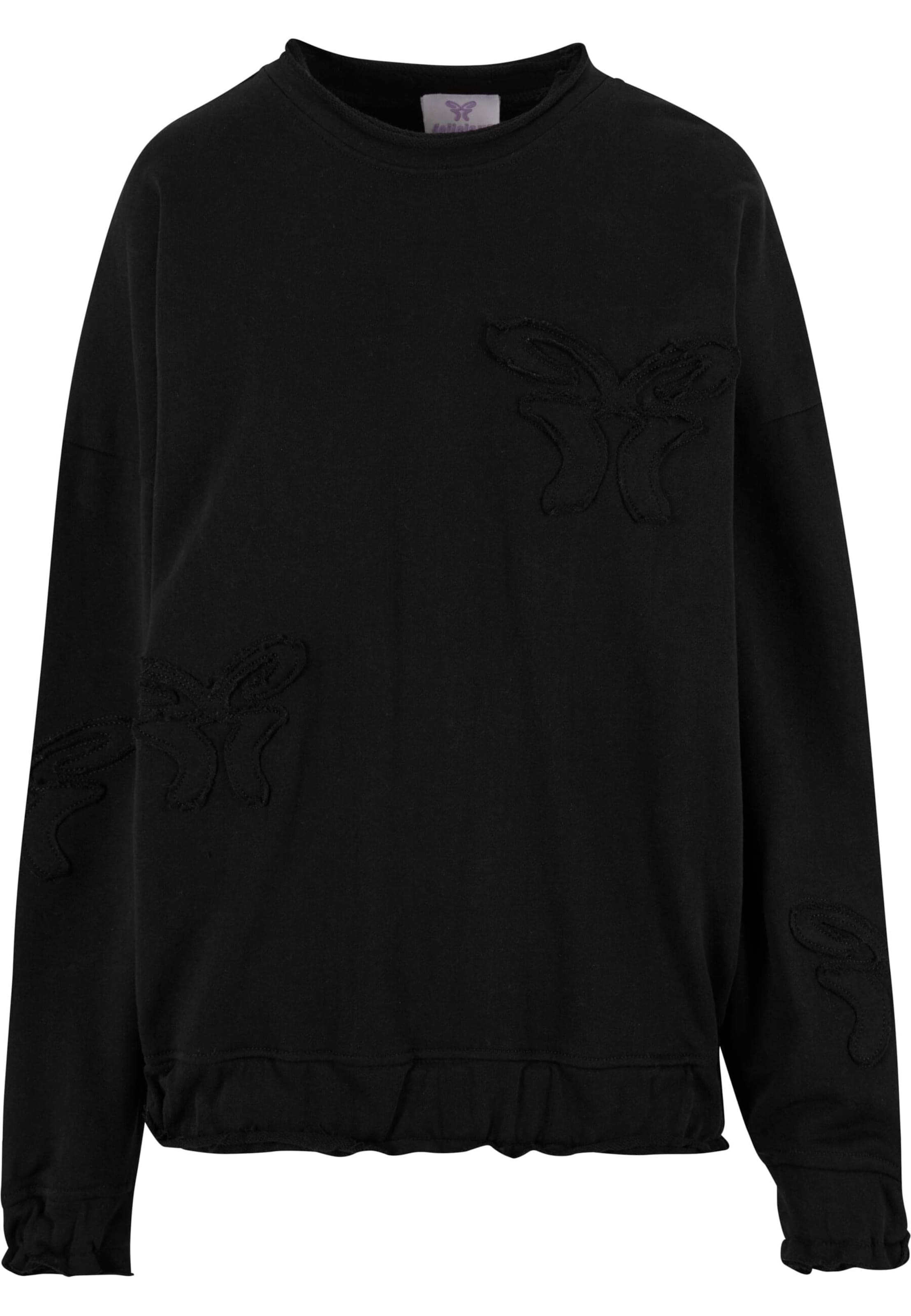 Felicious Sweatshirt i svart: framsida