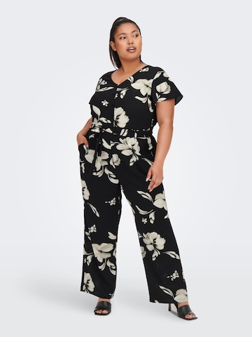 ONLY Carmakoma Jumpsuit in Zwart: voorkant