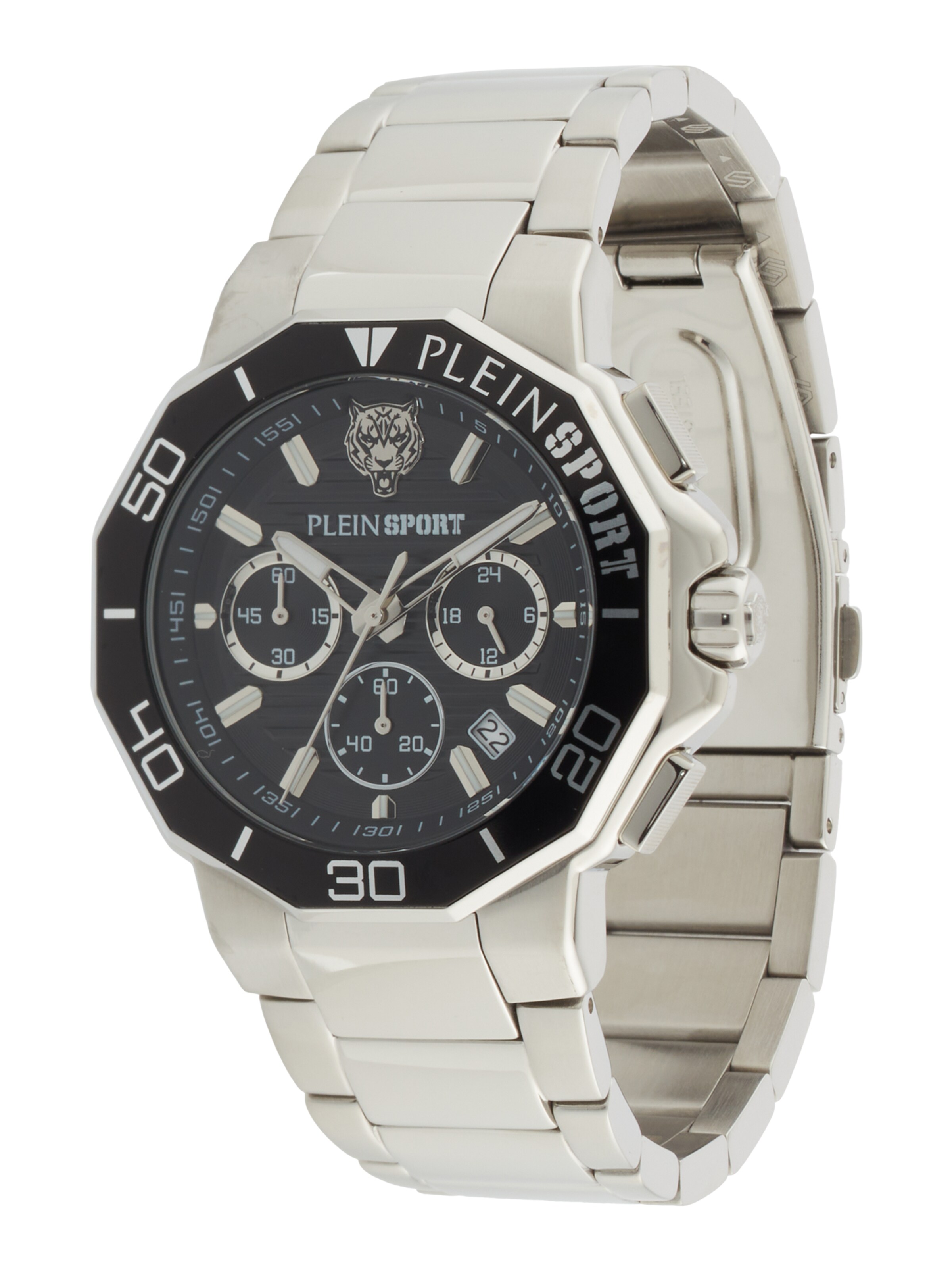 Plein Sport Uhr in Silber: Vorderseite
