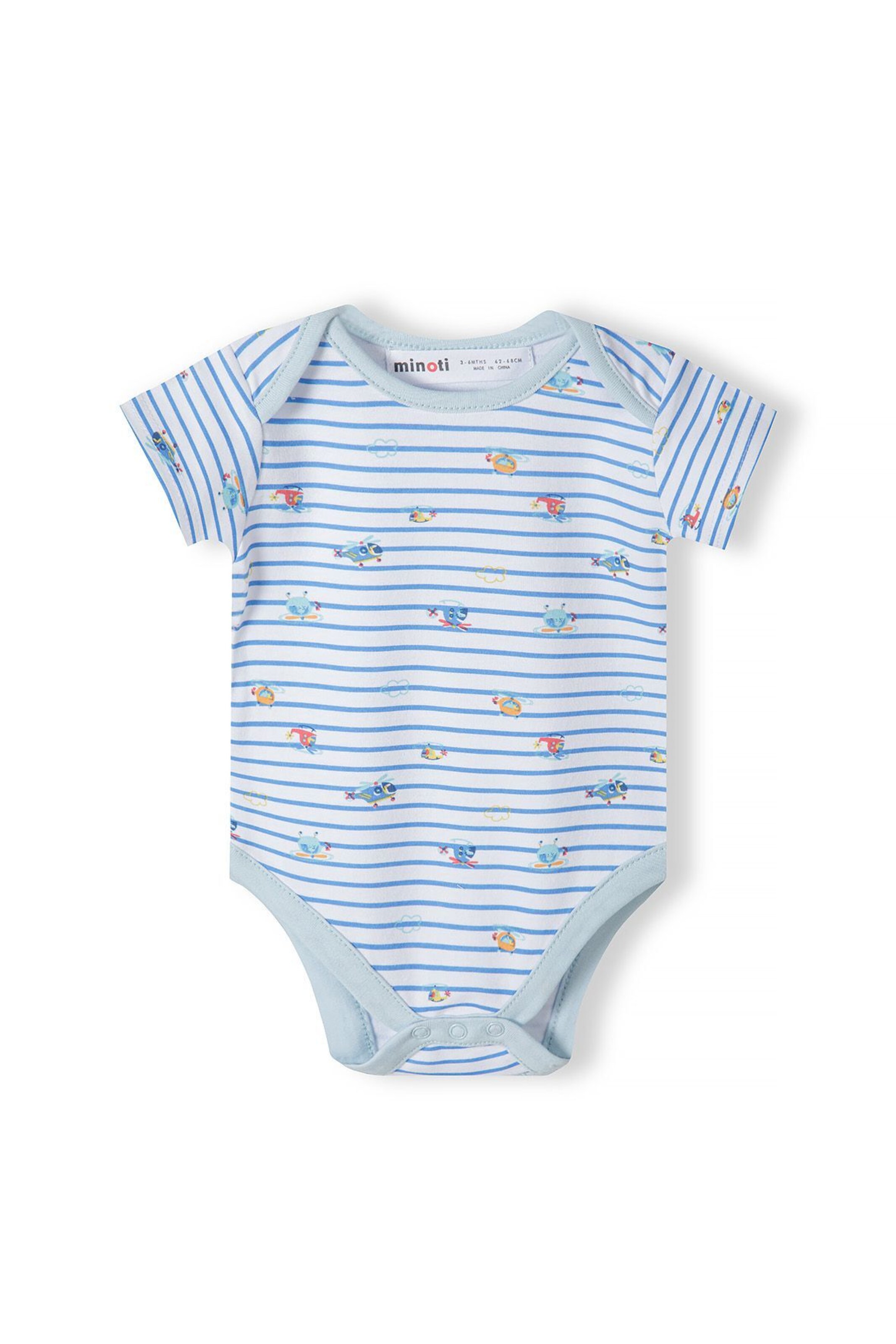 Barboteuse / body MINOTI en bleu