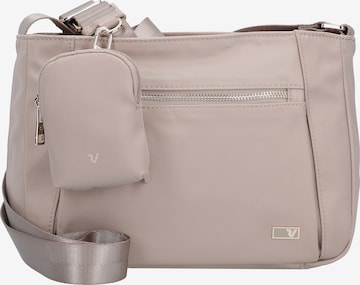 Sac à bandoulière Roncato en beige : devant