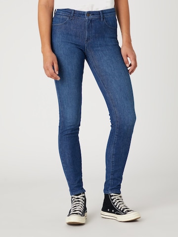 WRANGLER Skinny Jeans 'Wrangler - SKINNY - GOOD LIFE'‌‌‌‌‌‌‌‌‌ in Blau: Vorderseite